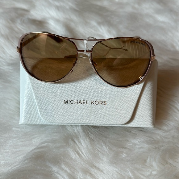 NWT Michael Kors Chelsea Aviator Sunglasses! - Picture 4 of 14